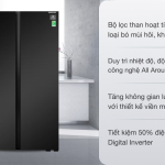 Tủ lạnh Samsung Inverter 655 lít RS62R5001B4/SV