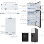 Tủ lạnh Samsung Inverter 382 lít RT38CB6784C3SV