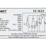 TỦ MÁT SANAKY 408KL